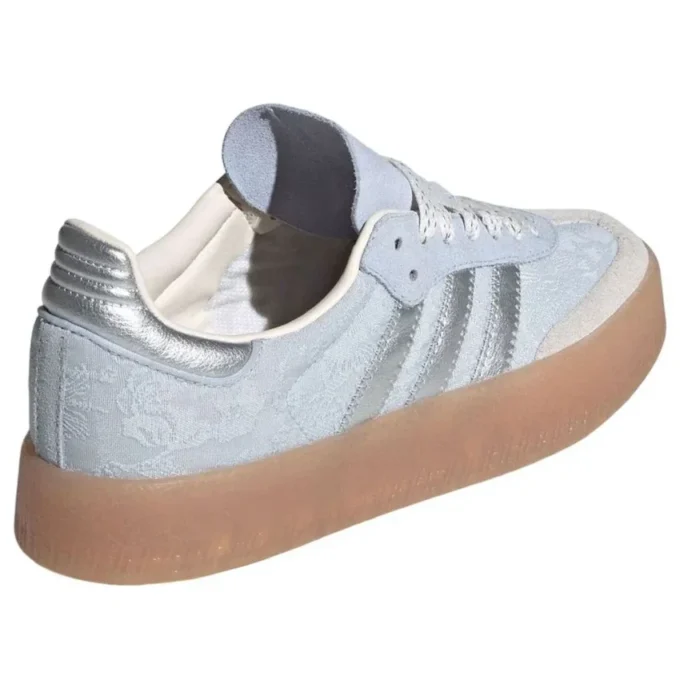 Adidas X Liberty London Handball Spezial „Crystal Sky Silver Metallic“