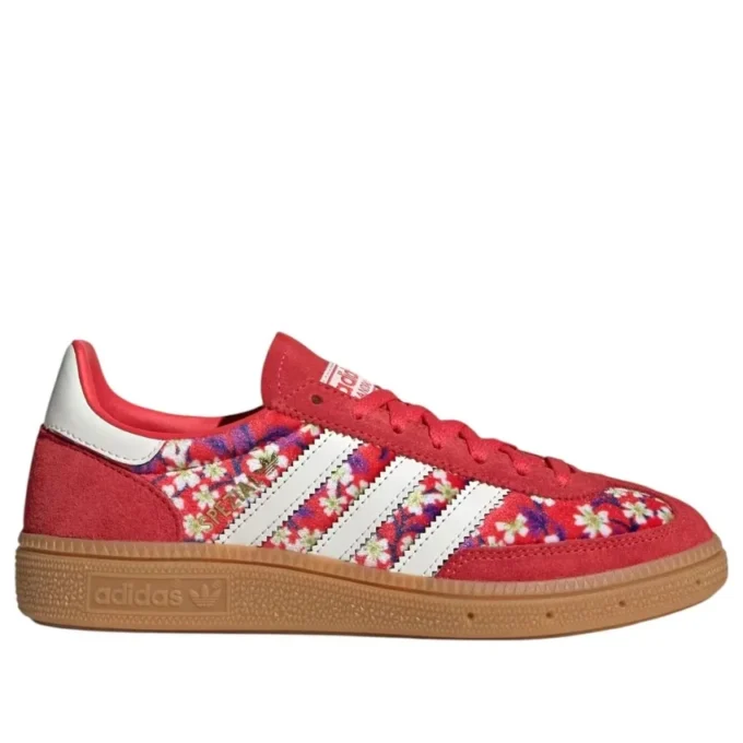 Adidas X Liberty London Handball Spezial „Off White Semi Lucid Red“